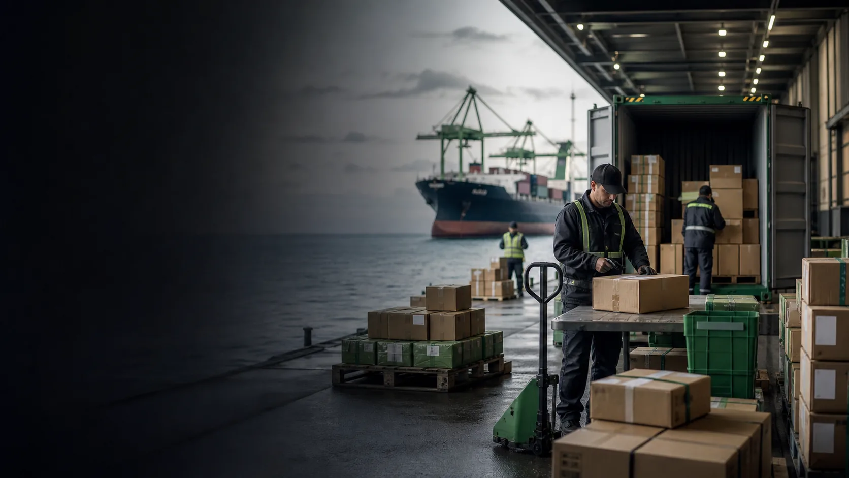 Smaller commercial shipments prepared for Sea Courier